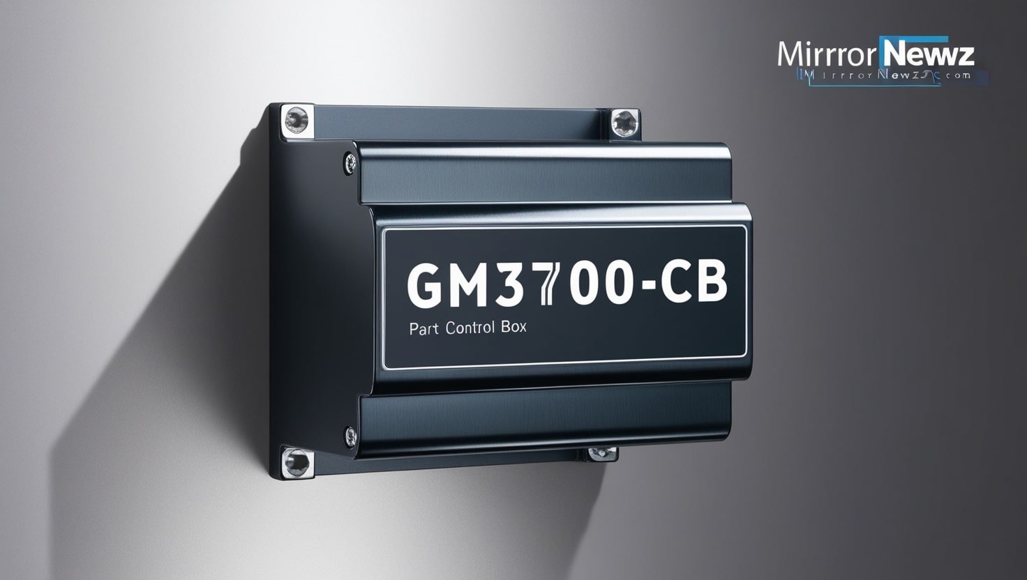 Control Box P/N: GM3700-CB