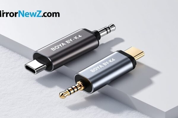 Cabo Adaptador Audio Boya By-K4 Usbc P/3.5mm Fêmea