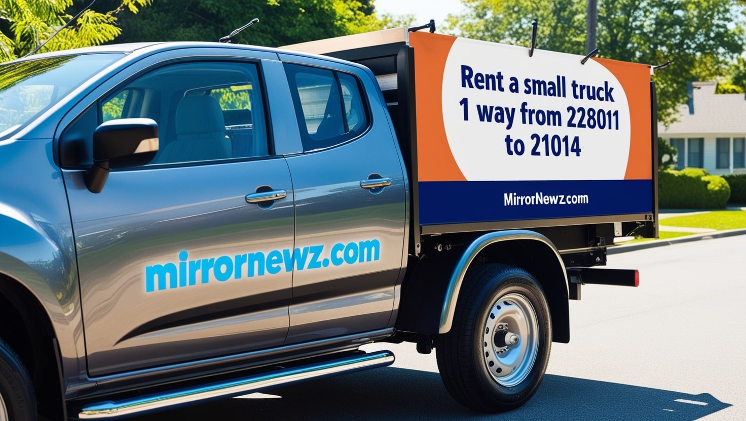 Rent a Small Truck 1 Way from 22801 to 21014