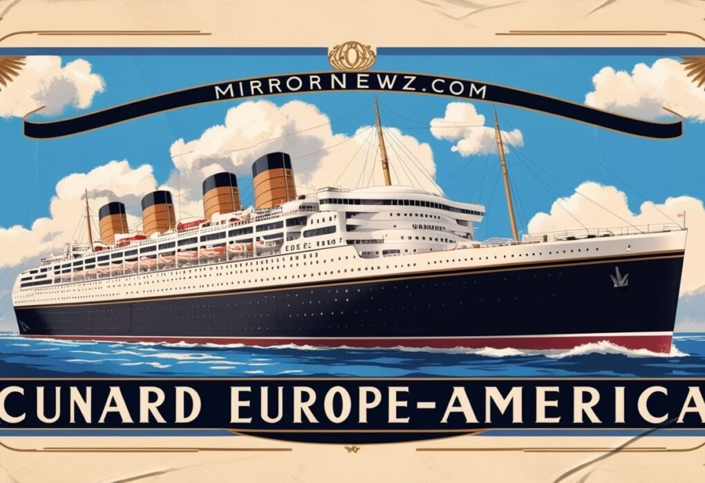 Cunard Europe-America by W.S. Bylitylis