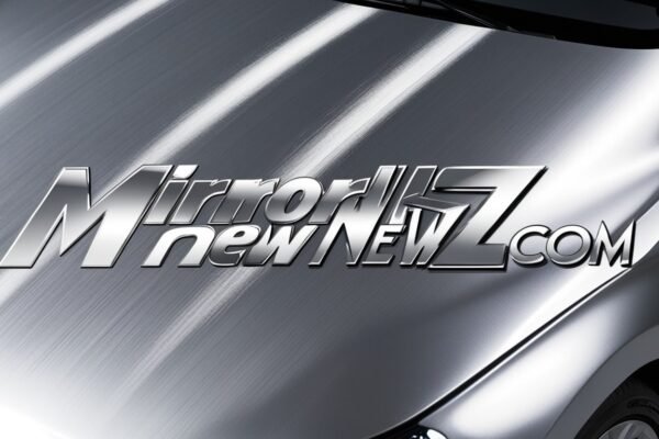 7ft By 2 Ft Silver Brushed Steel Car Wrap
