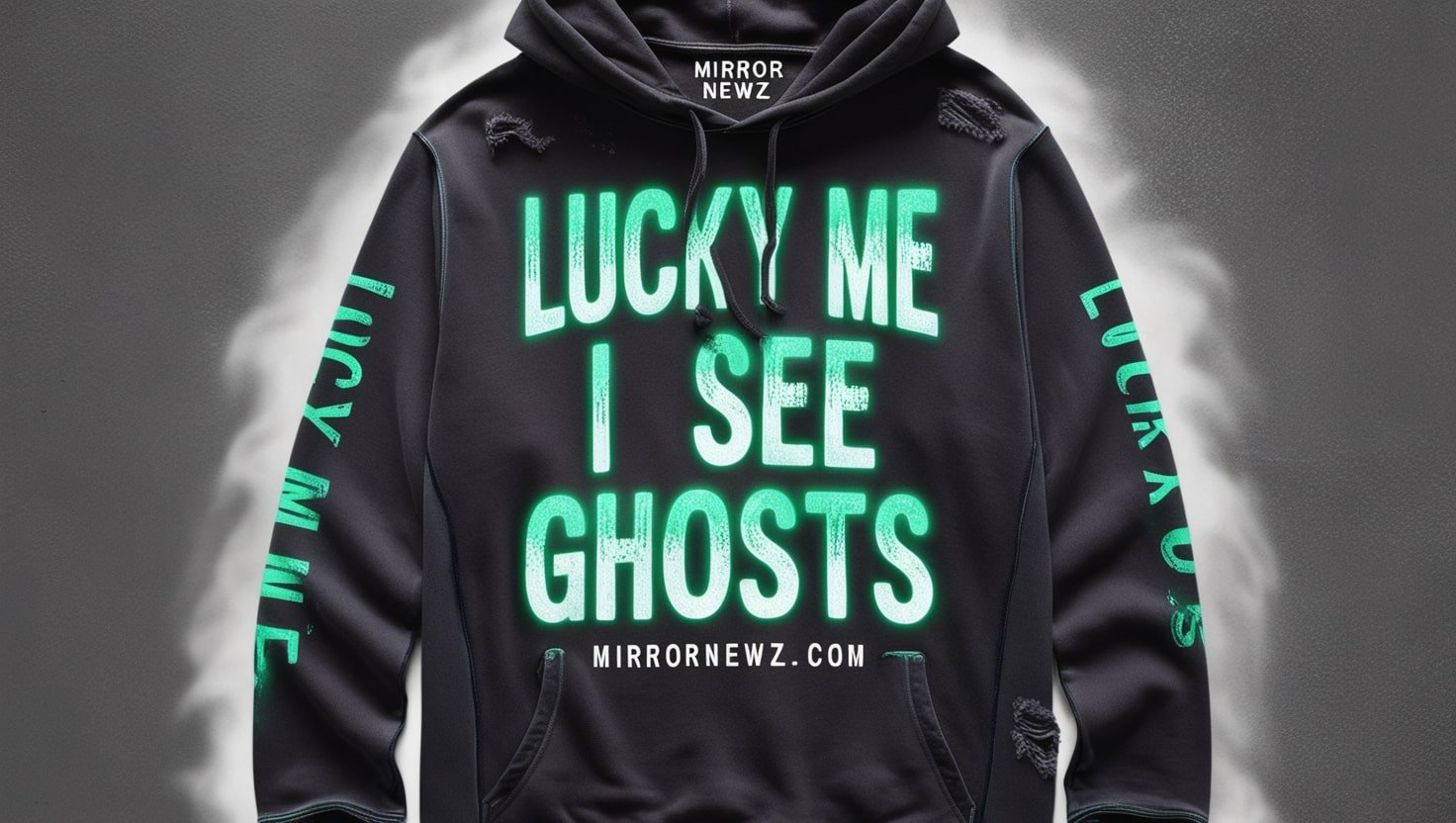 Lucky Me I See Ghosts hoodie