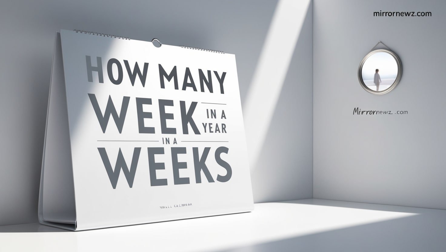 How Many Weeks in a Year