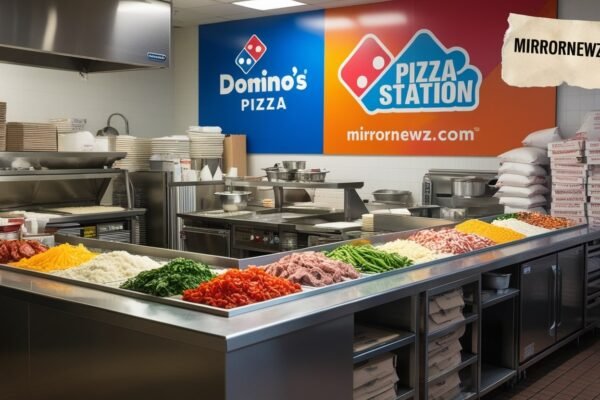 Domino's Pizza Makeline Toppings Setup PDF