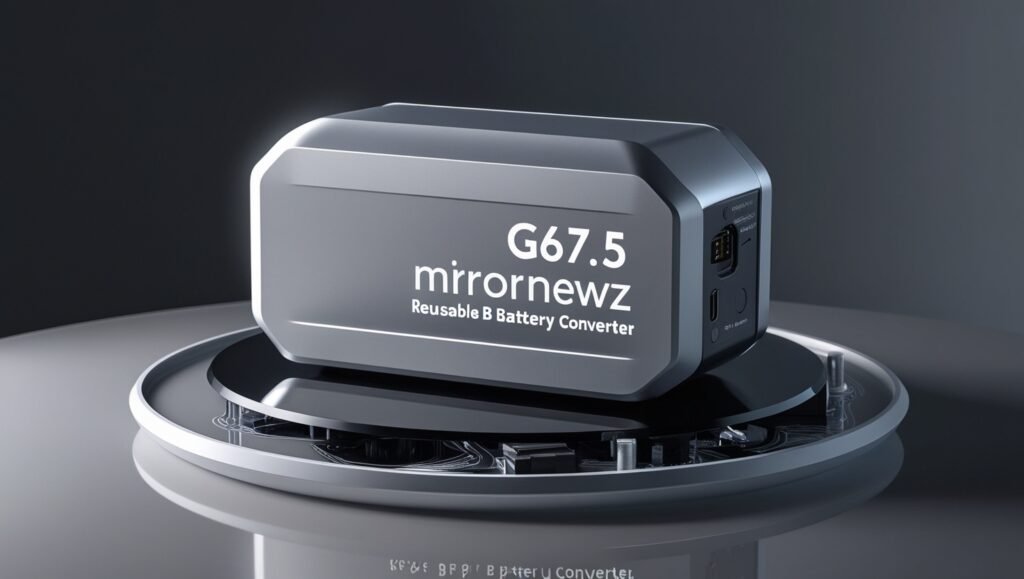 G67.5 Radio Reusable B Battery Converter Box