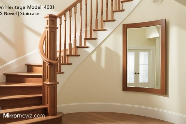 Crown Heritage Model 4001 S4S Newel Plain 96'' Red Oak