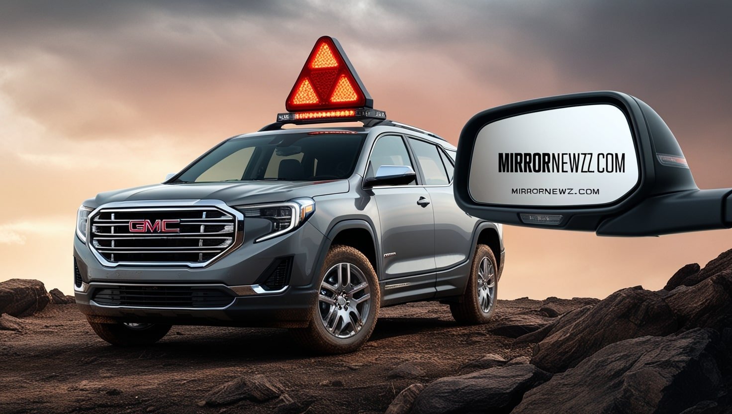 2020 Terrain Double Red Triangle Warning Light GMC